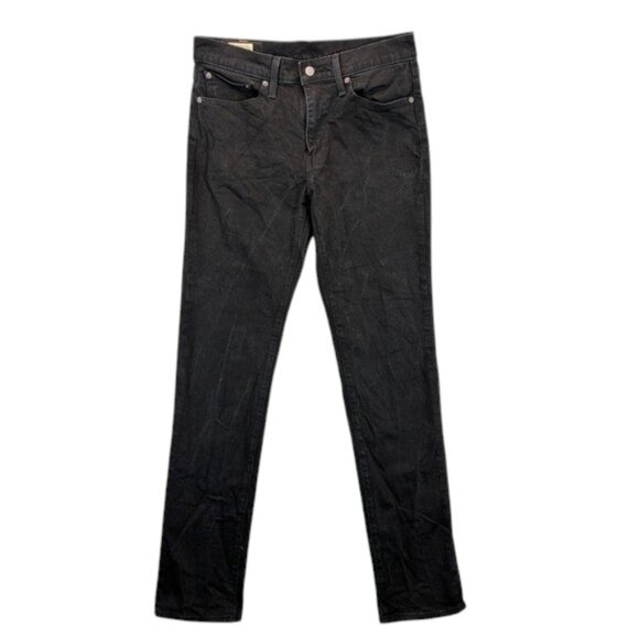 Levi’s Premium Men’s‎ Jeans 32x34 Black Slim Fit Stretch Denim Casual Pants - Picture 1 of 16